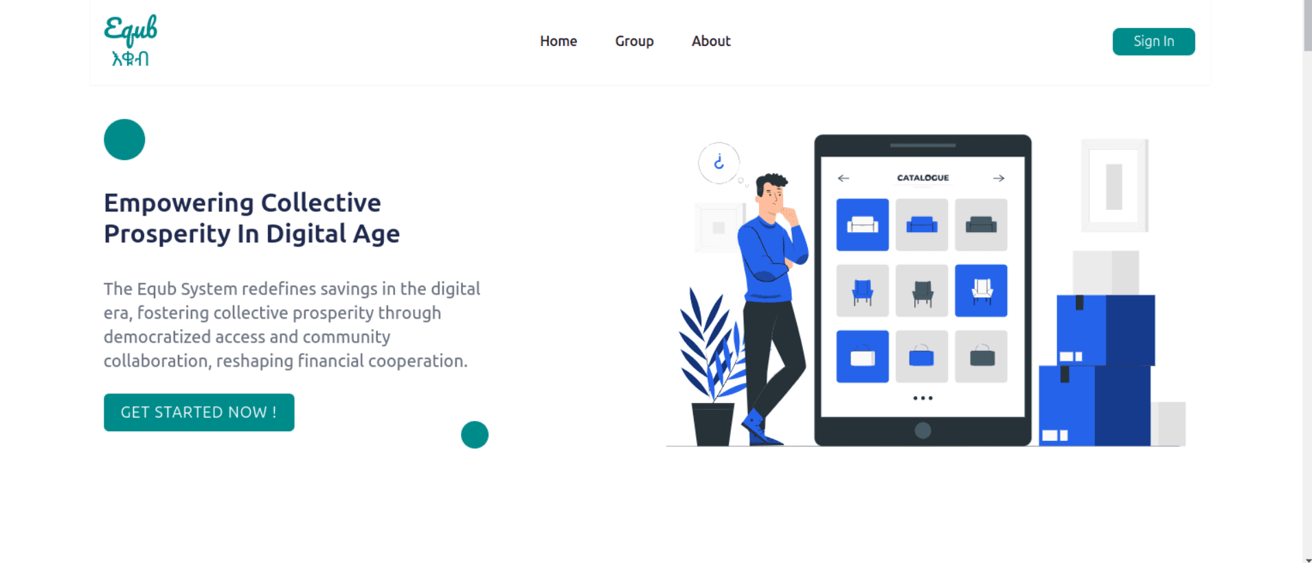 Equb - MERN Stack Project